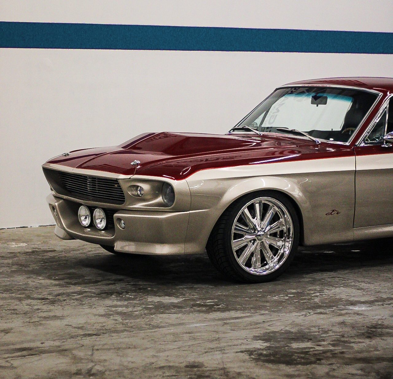 Classic Mustang detailing